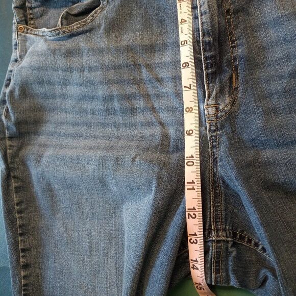 Maurices Jeans high-rise curvy Women's 24W long Cottagecore Countrycore - Picture 5 of 10